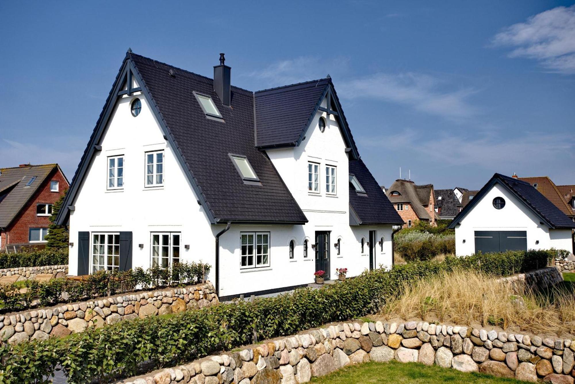 Neu! Ferienhaus Litj Horsa Hoog - Luxus, Lage, Leichtigkeit Mit Wellenrauschen In Wenningstedt Sylt 外观 照片