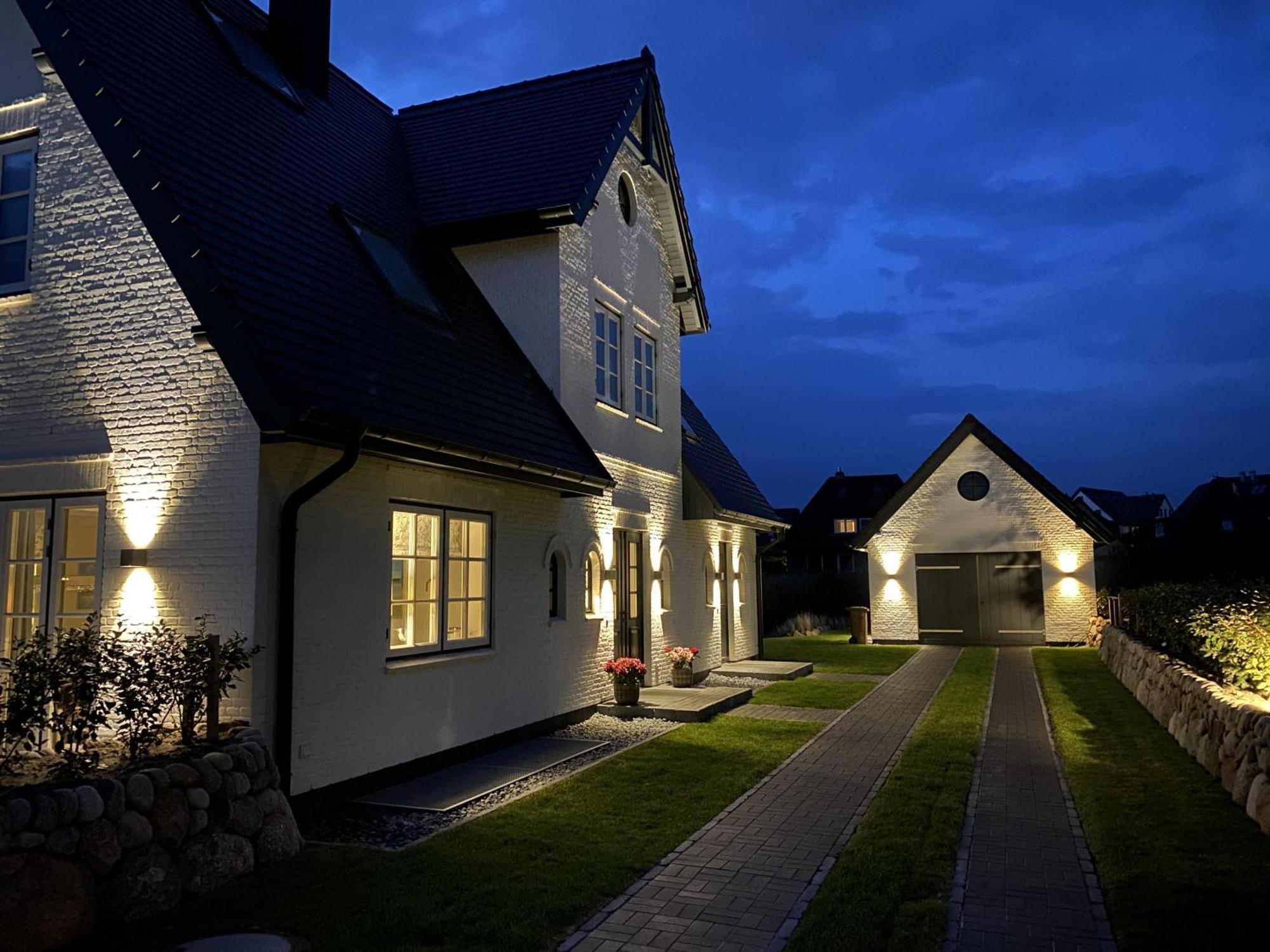 Neu! Ferienhaus Litj Horsa Hoog - Luxus, Lage, Leichtigkeit Mit Wellenrauschen In Wenningstedt Sylt 外观 照片