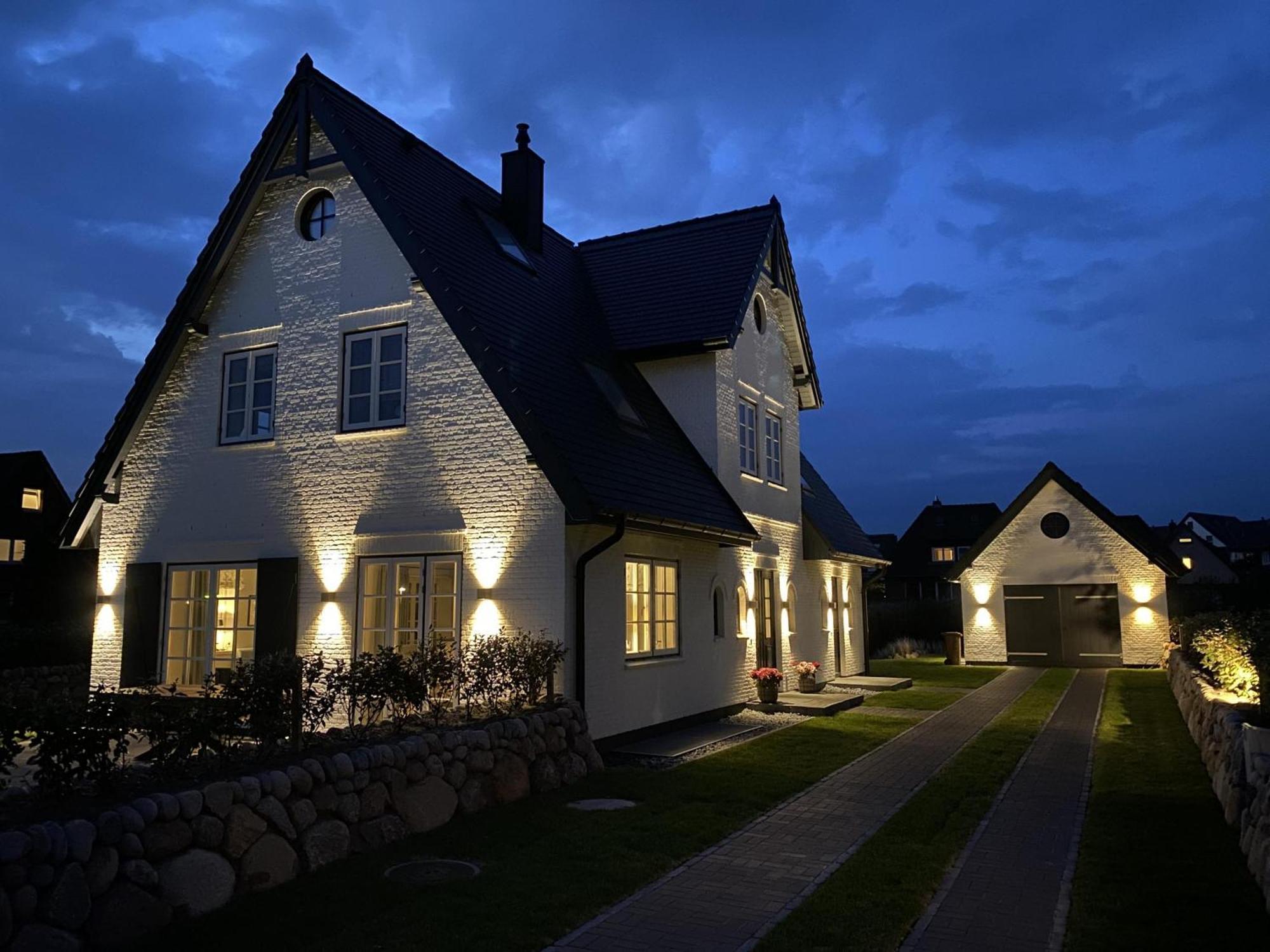 Neu! Ferienhaus Litj Horsa Hoog - Luxus, Lage, Leichtigkeit Mit Wellenrauschen In Wenningstedt Sylt 外观 照片